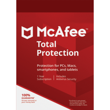 McAfee Total Protection – 1-Year / 1-Device